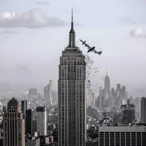 911事件中，双子塔在被飞机撞击后，为什么是垂直坍塌的？