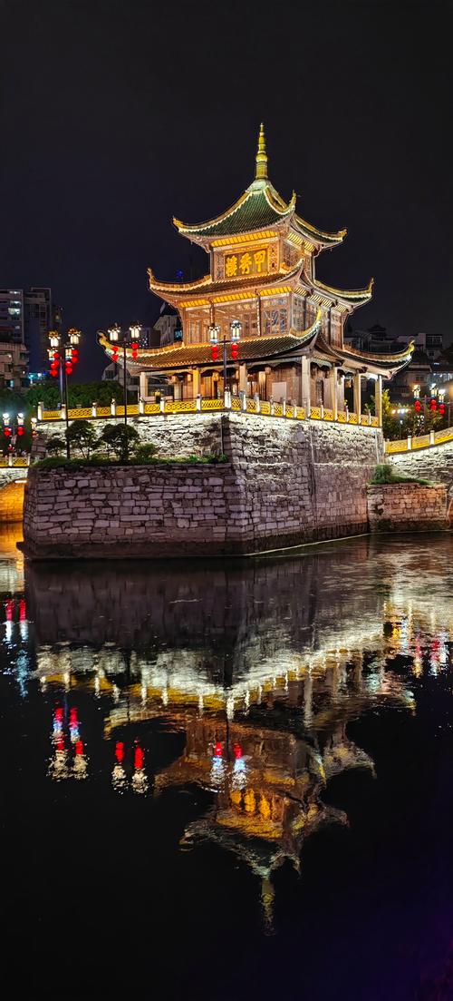#古镇夜景 古橋 夜色 五一必打卡古镇推荐