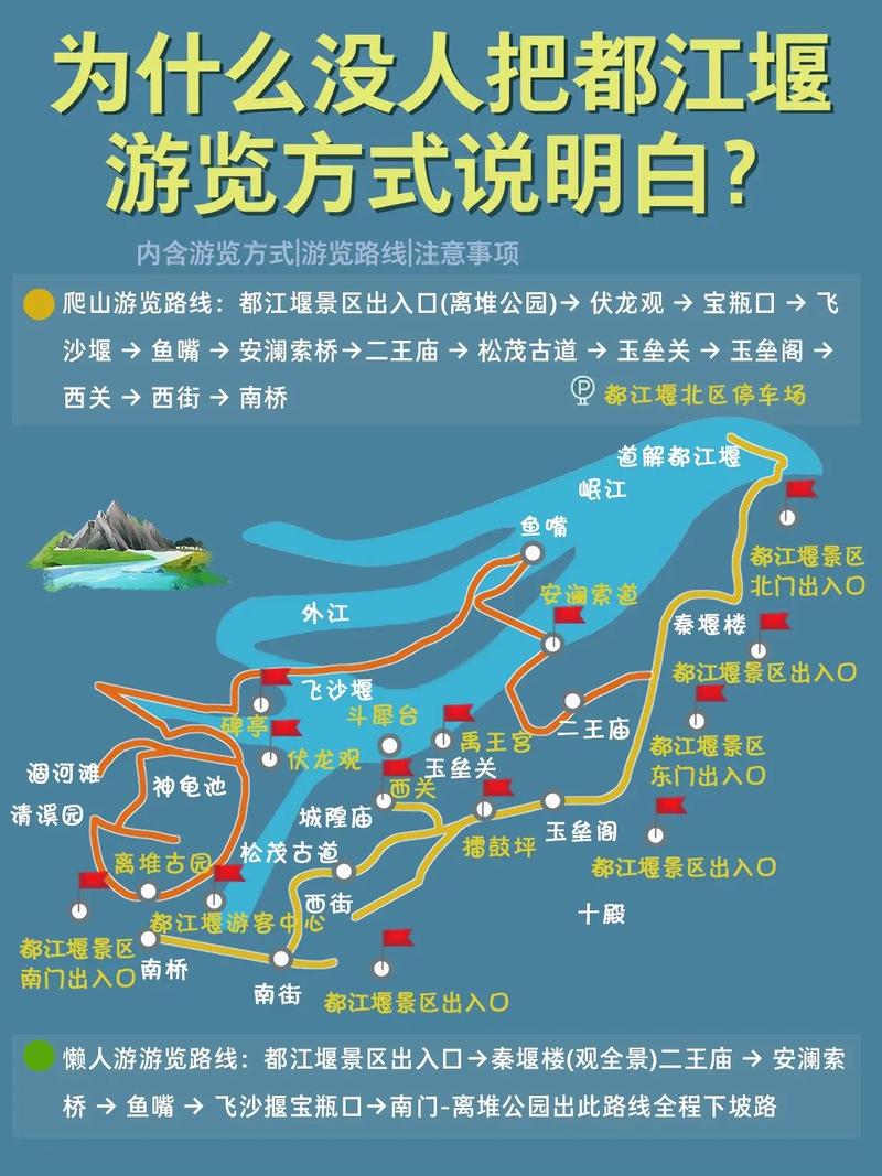春游都江堰 线路二：不负春光 美好亲子之旅