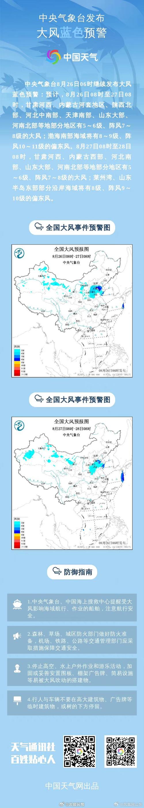 热点新闻一山东遭迂罕见大风