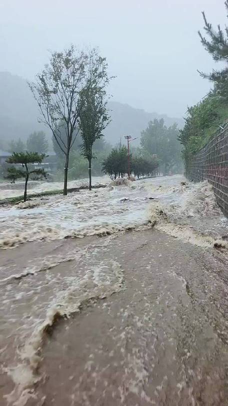 山东暴雨来袭，直冲℃