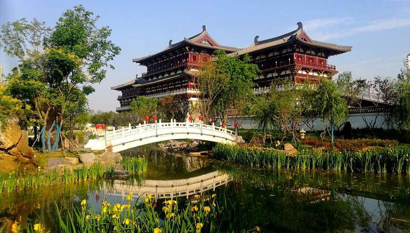 游洛阳九州池