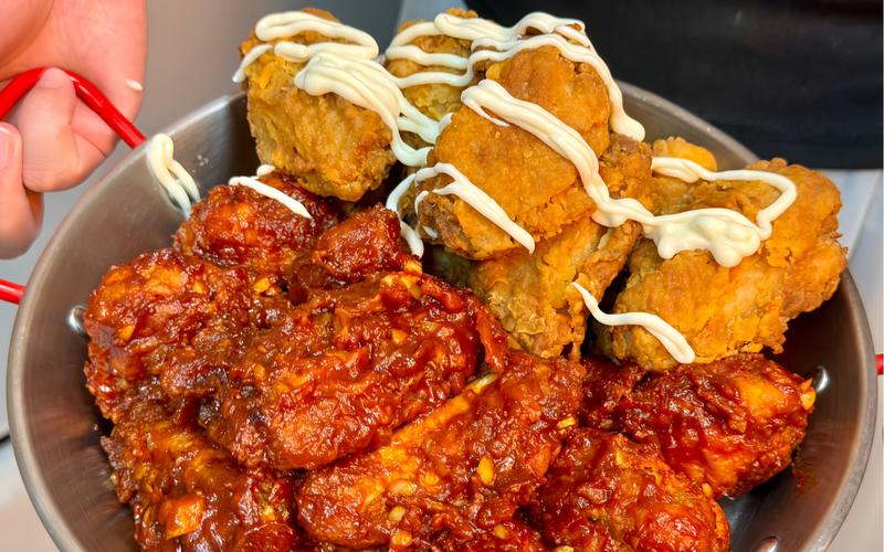 【HAMZY的晚餐】想吃炸鸡饭的日子、调味炸鸡