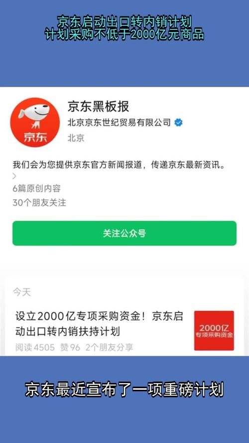 京东集团2000亿元出口转内销宿迁计划正式启动